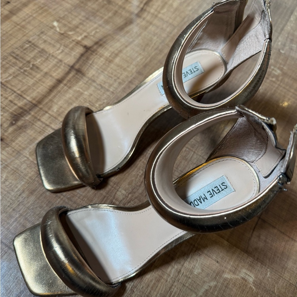 Steve Madden Gold Women's Heels